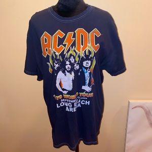 AC/DC Oversized Unisex Tshirt